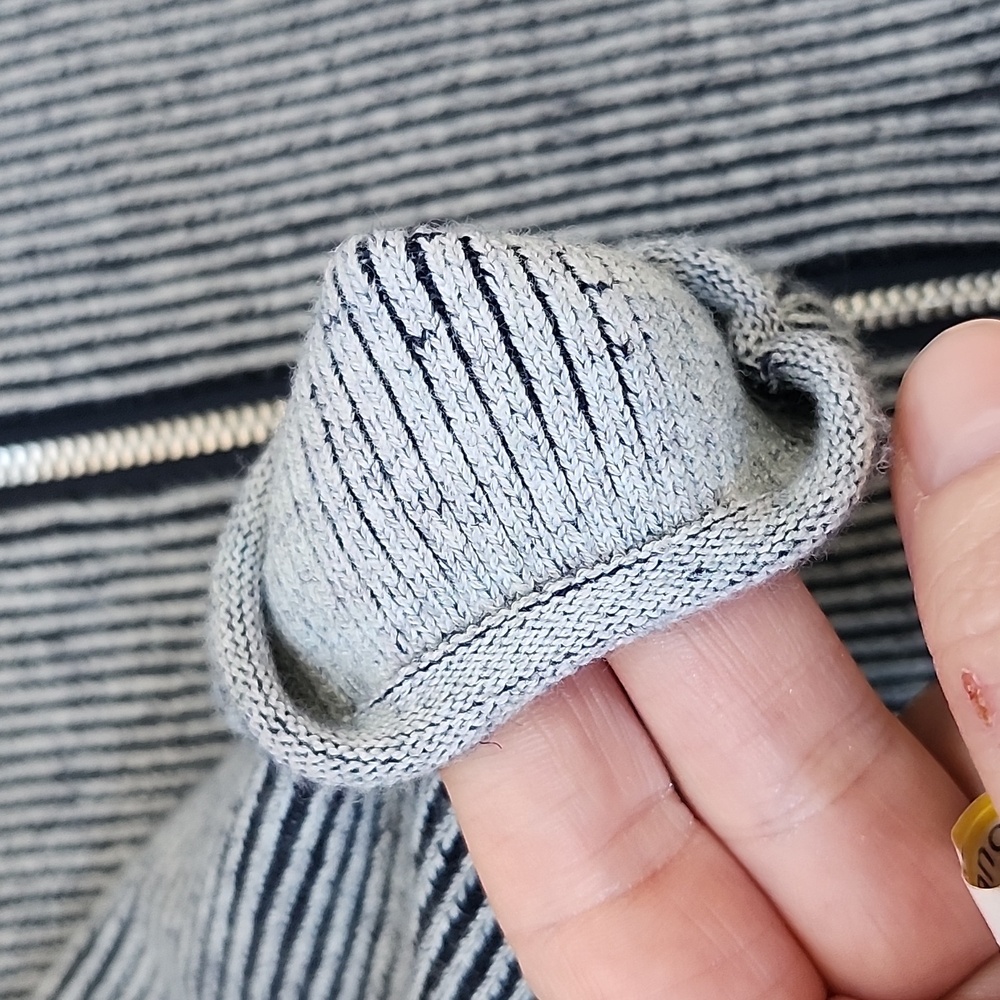 Wild fable Striped blue Cardigan, xs - Picture 5 of 8